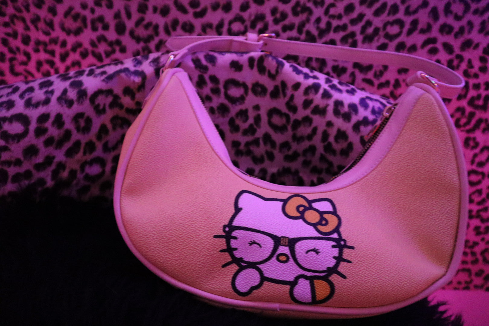Inspired Crescent Shoulder Bag